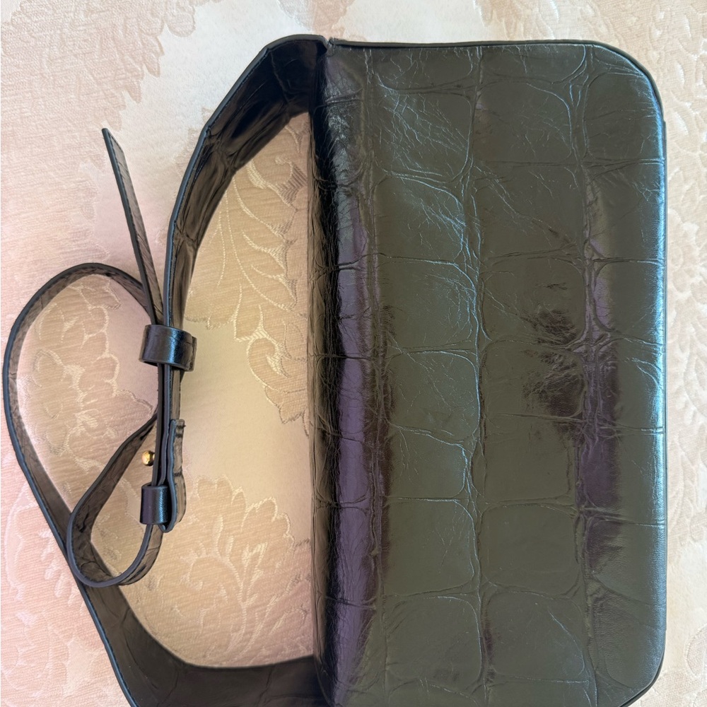 Adolfo Dominguez Cream Crossbody Bag - Picture 11 of 13